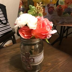 Mason jar centerpiece